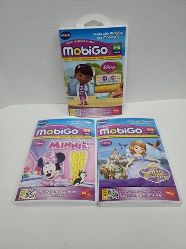 Vtech mobigo games lot 3 - mobigo, of